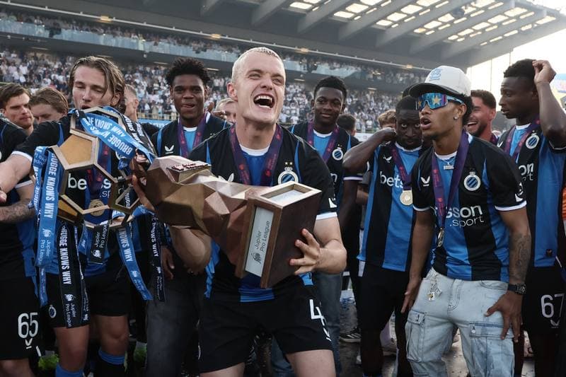 Football. Jupiler Pro League. Club Brugge - KAA Gent. 24.05.2026