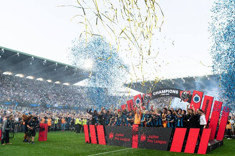 Football. Jupiler Pro League. Club Brugge - KAA Gent. 24.05.2026