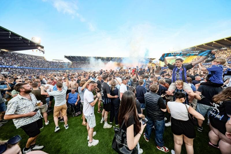 Football. Jupiler Pro League. Club Brugge - KAA Gent. 24.05.2026