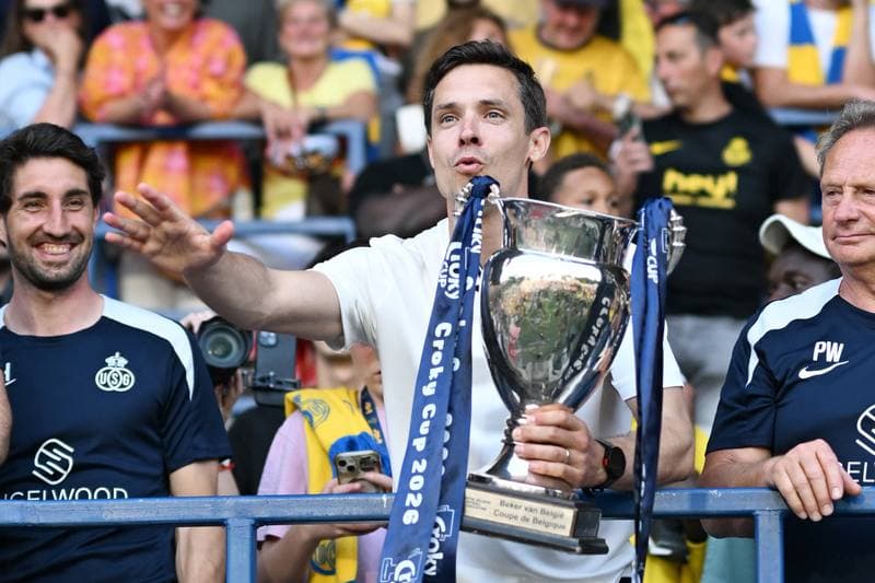 Football. Jupiler Pro League. Royale Union Saint-Gilloise - RSC Anderlecht. 24.05.2026