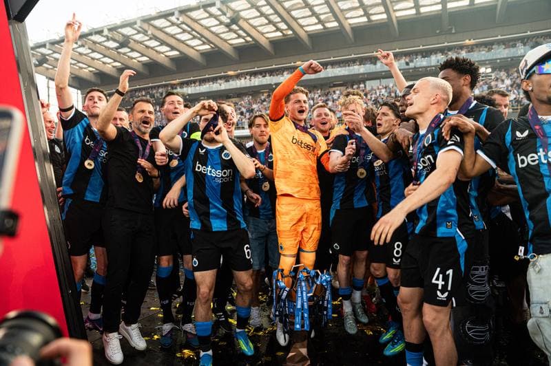 Football. Jupiler Pro League. Club Brugge - KAA Gent. 24.05.2026