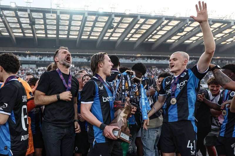 Football. Jupiler Pro League. Club Brugge - KAA Gent. 24.05.2026
