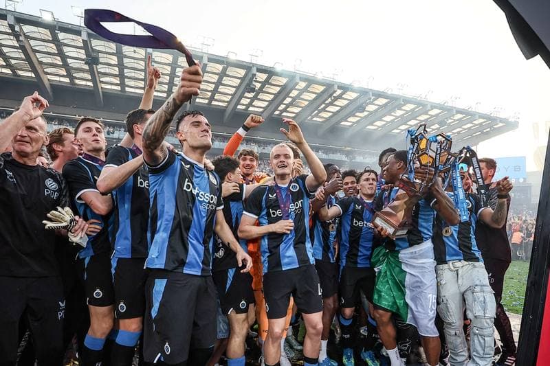 Football. Jupiler Pro League. Club Brugge - KAA Gent. 24.05.2026