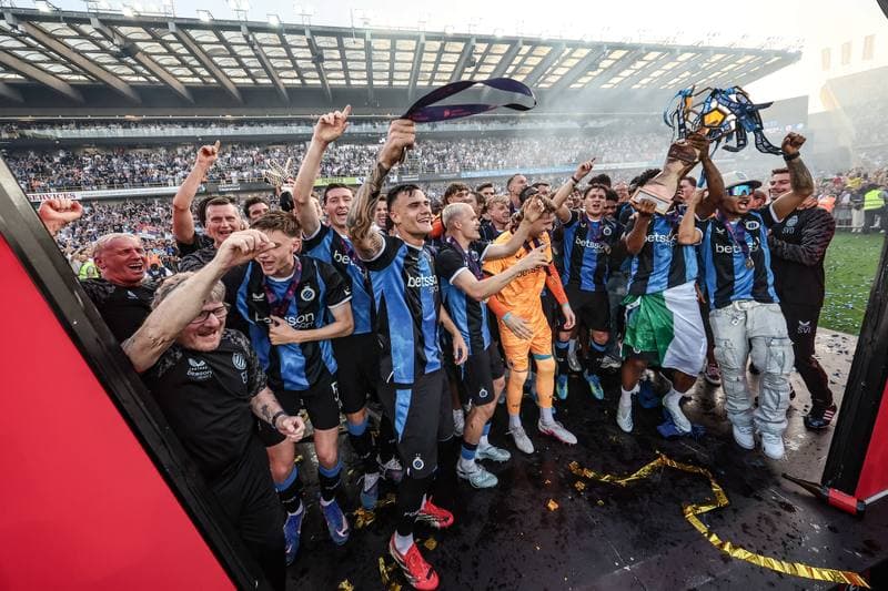 Football. Jupiler Pro League. Club Brugge - KAA Gent. 24.05.2026