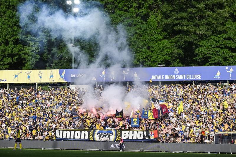 Football. Jupiler Pro League. Royale Union Saint-Gilloise - RSC Anderlecht. 24.05.2026