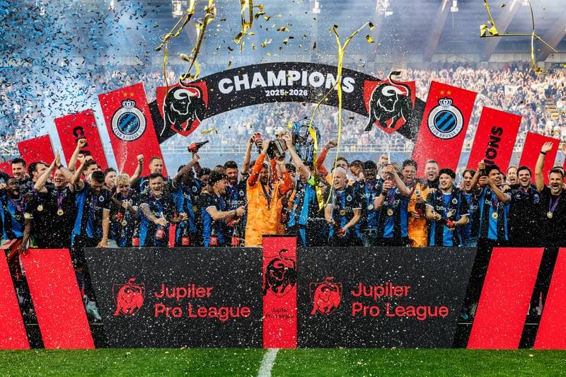 Football. Jupiler Pro League. Club Brugge - KAA Gent. 24.05.2026