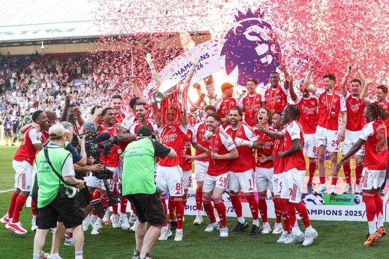 Football. Premier League. Crystal Palace - Arsenal. 24.05.2026