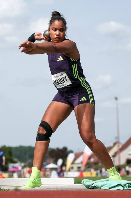 Athletics. 61. Internationales Pfingstsportfest. Yemisi Mabry - . 24.05.2026