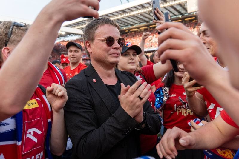Football. Betclic 1. Liga. Wisla Krakow - Pogon Siedlce. 24.05.2026