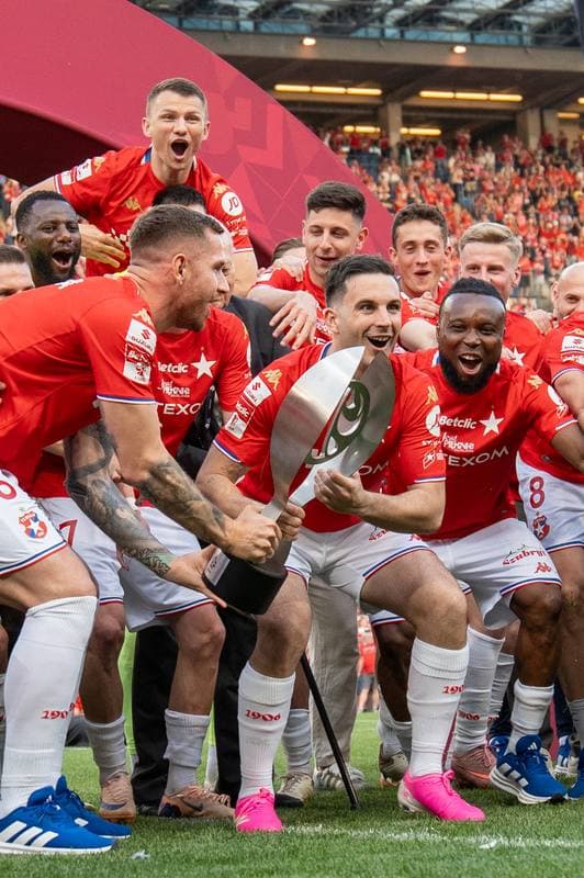 Football. Betclic 1. Liga. Wisla Krakow - Pogon Siedlce. 24.05.2026