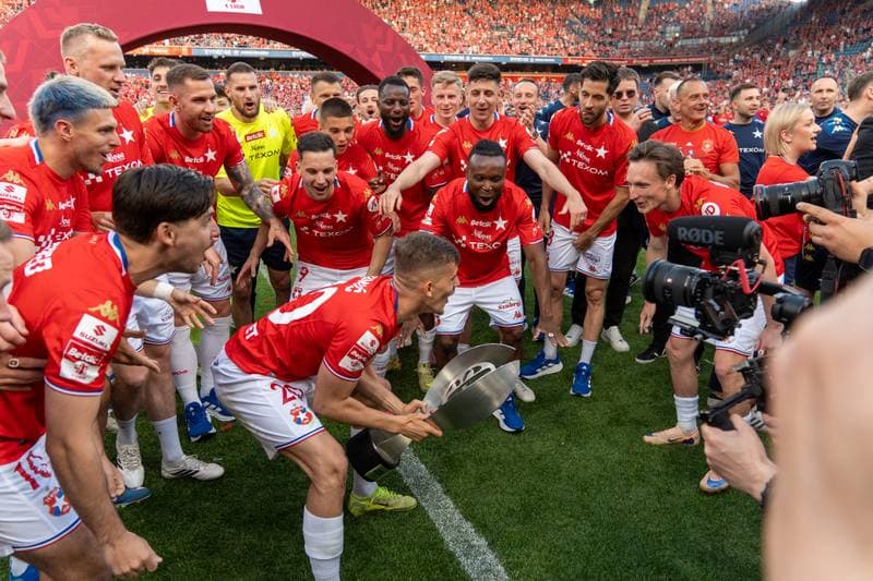 Football. Betclic 1. Liga. Wisla Krakow - Pogon Siedlce. 24.05.2026
