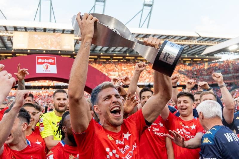 Football. Betclic 1. Liga. Wisla Krakow - Pogon Siedlce. 24.05.2026