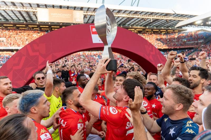 Football. Betclic 1. Liga. Wisla Krakow - Pogon Siedlce. 24.05.2026