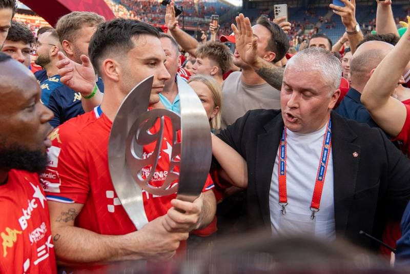 Football. Betclic 1. Liga. Wisla Krakow - Pogon Siedlce. 24.05.2026
