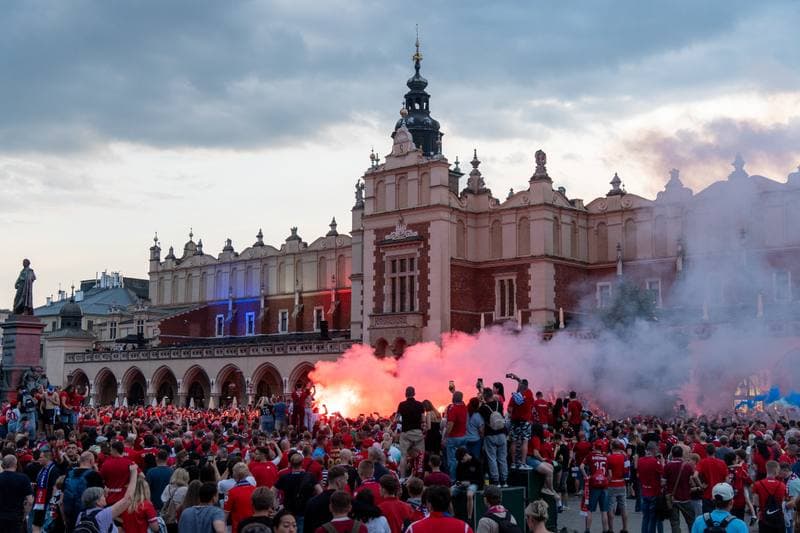 Football. Betclic 1. Liga. Wisla Krakow - Pogon Siedlce. 24.05.2026