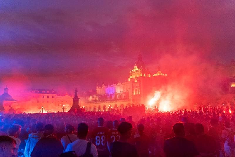 Football. Betclic 1. Liga. Wisla Krakow - Pogon Siedlce. 24.05.2026