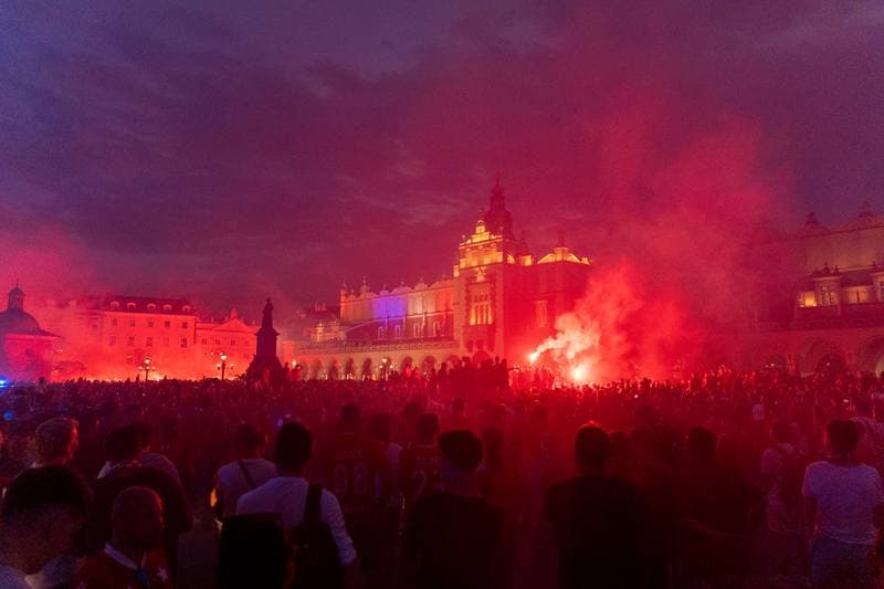 Football. Betclic 1. Liga. Wisla Krakow - Pogon Siedlce. 24.05.2026
