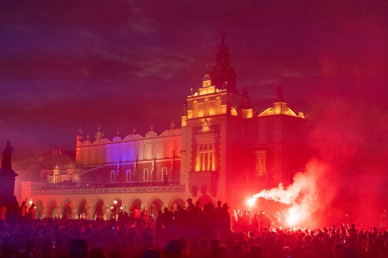Football. Betclic 1. Liga. Wisla Krakow - Pogon Siedlce. 24.05.2026