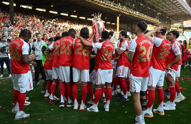 Football. Premier League. Crystal Palace - Arsenal. 24.05.2026