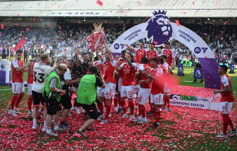 Football. Premier League. Crystal Palace - Arsenal. 24.05.2026