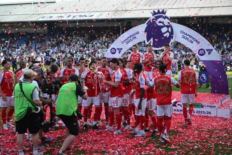 Football. Premier League. Crystal Palace - Arsenal. 24.05.2026