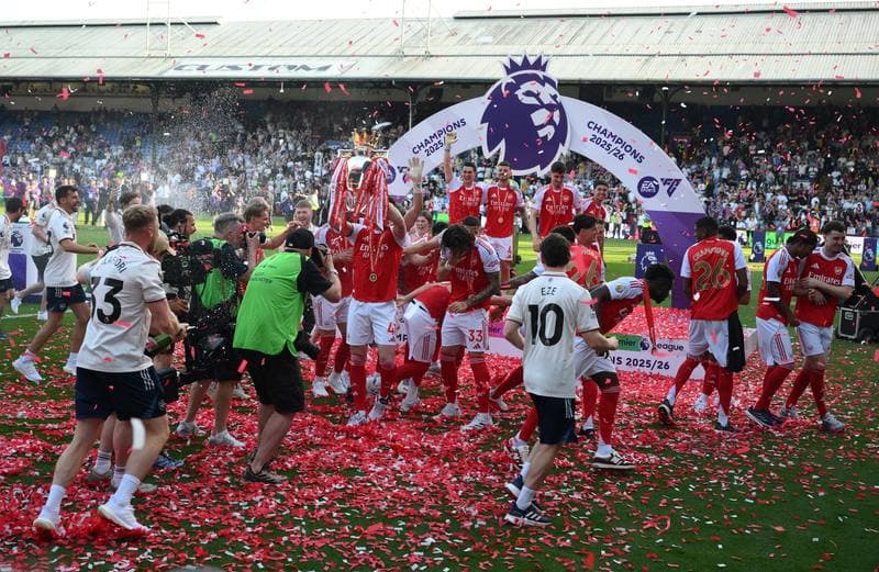 Football. Premier League. Crystal Palace - Arsenal. 24.05.2026