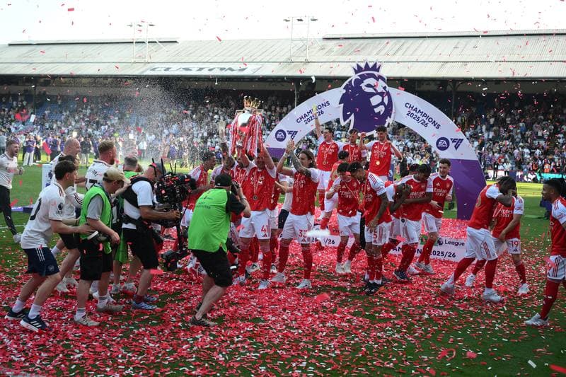 Football. Premier League. Crystal Palace - Arsenal. 24.05.2026