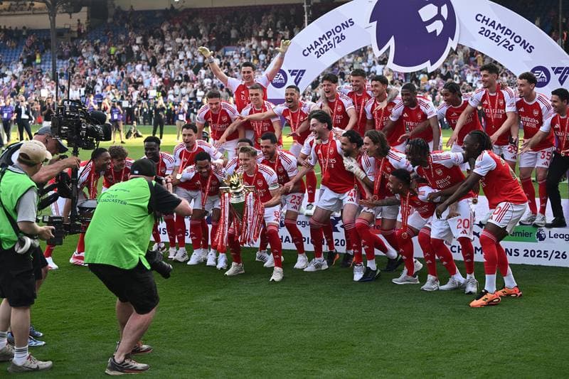Football. Premier League. Crystal Palace - Arsenal. 24.05.2026