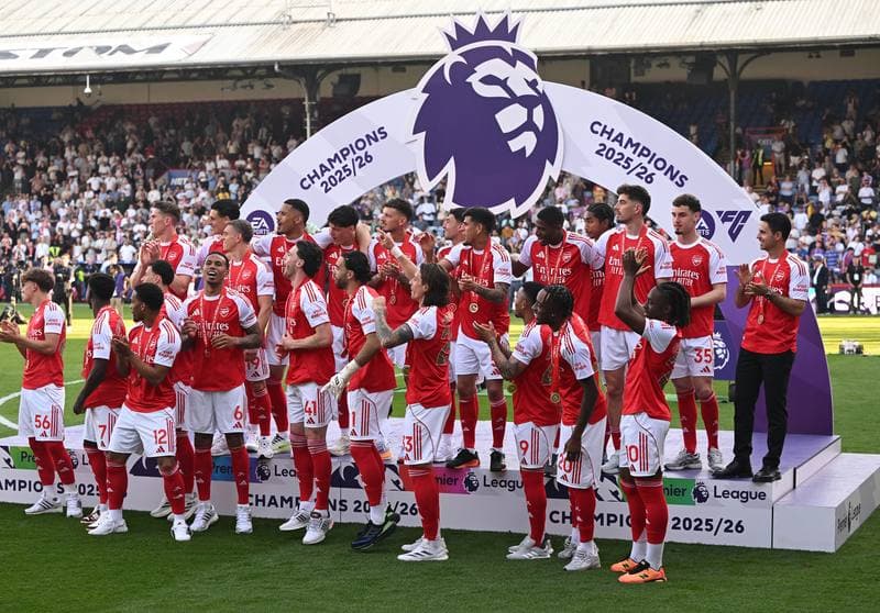Football. Premier League. Crystal Palace - Arsenal. 24.05.2026