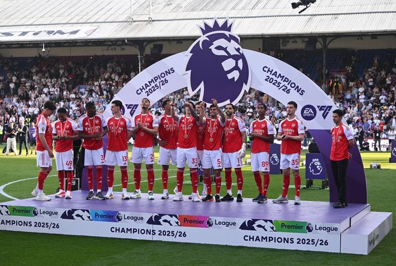 Football. Premier League. Crystal Palace - Arsenal. 24.05.2026