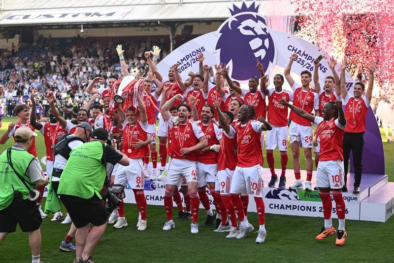 Football. Premier League. Crystal Palace - Arsenal. 24.05.2026
