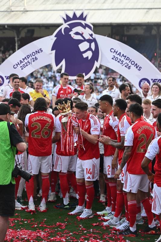 Football. Premier League. Crystal Palace - Arsenal. 24.05.2026