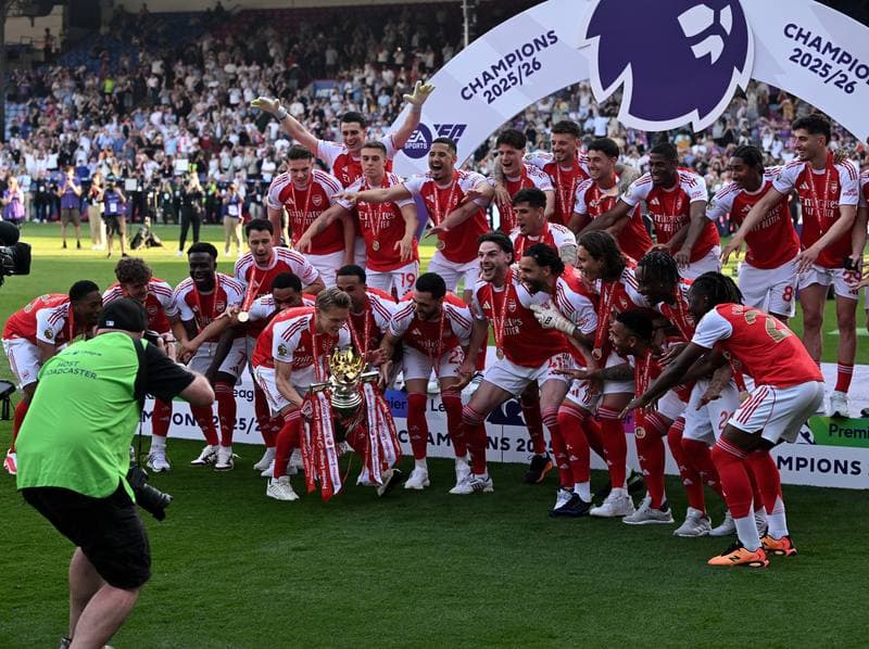 Football. Premier League. Crystal Palace - Arsenal. 24.05.2026