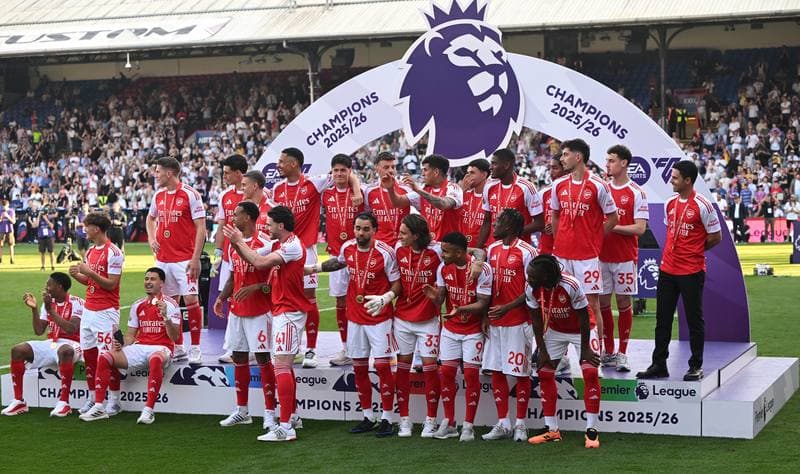 Football. Premier League. Crystal Palace - Arsenal. 24.05.2026