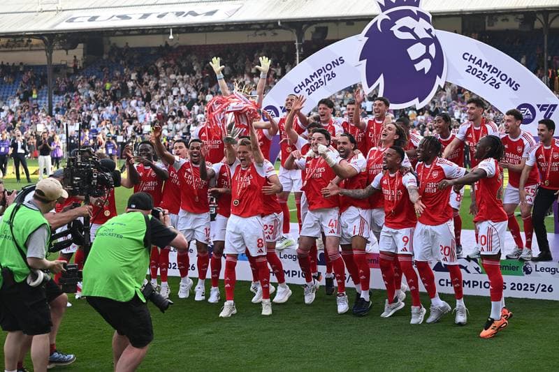Football. Premier League. Crystal Palace - Arsenal. 24.05.2026
