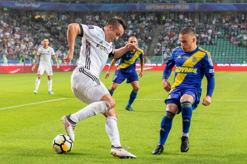Football. Polish Supercup. Legia Warsaw - Arka Gdynia. 14.07.2018