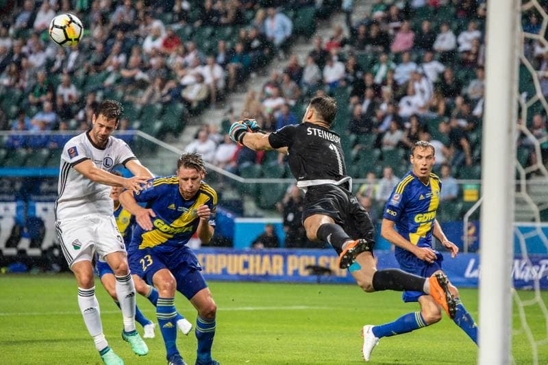 Football. Polish Supercup. Legia Warsaw - Arka Gdynia. 14.07.2018