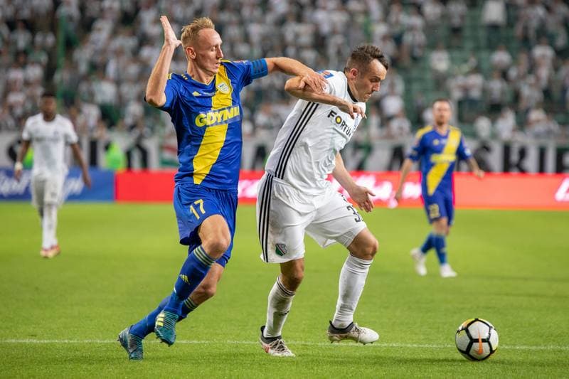 Football. Polish Supercup. Legia Warsaw - Arka Gdynia. 14.07.2018