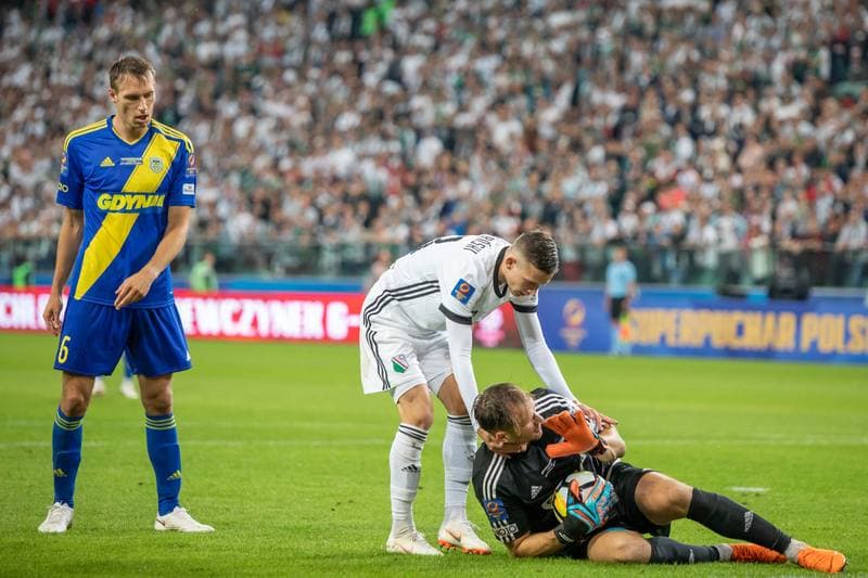 Football. Polish Supercup. Legia Warsaw - Arka Gdynia. 14.07.2018