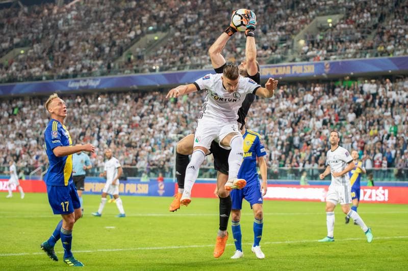 Football. Polish Supercup. Legia Warsaw - Arka Gdynia. 14.07.2018