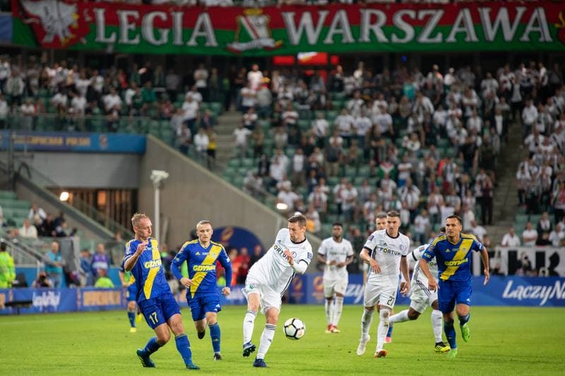 Football. Polish Supercup. Legia Warsaw - Arka Gdynia. 14.07.2018