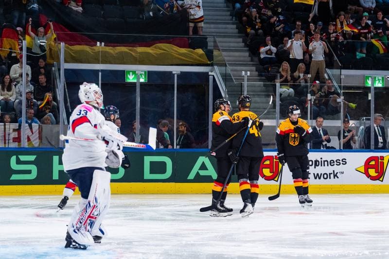 Ice Hockey. IIHF Ice Hockey World Championship. Germany - Great Britain. 25.05.2026