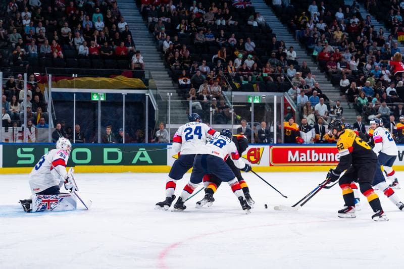 Ice Hockey. IIHF Ice Hockey World Championship. Germany - Great Britain. 25.05.2026