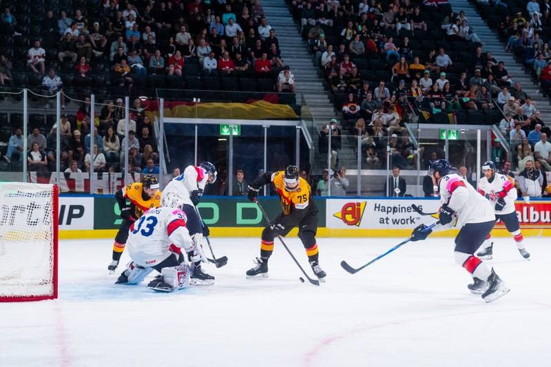 Ice Hockey. IIHF Ice Hockey World Championship. Germany - Great Britain. 25.05.2026