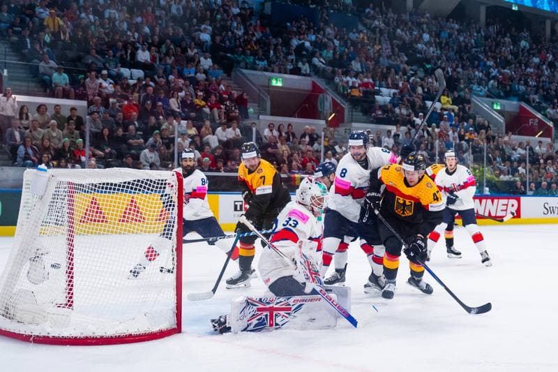 Ice Hockey. IIHF Ice Hockey World Championship. Germany - Great Britain. 25.05.2026