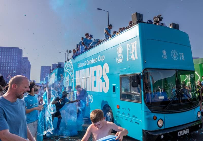 Football. Manchester City. Victory Parade. 25.05.2026