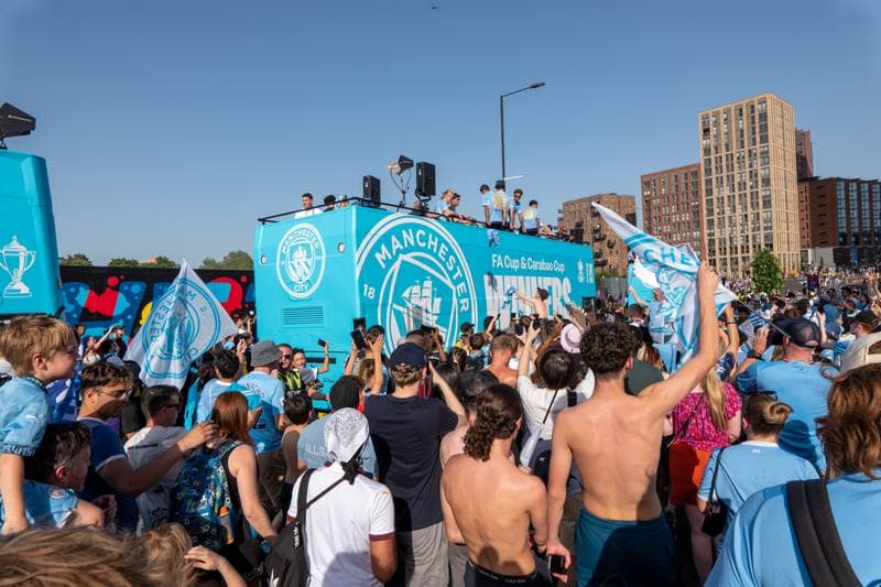 Football. Manchester City. Victory Parade. 25.05.2026
