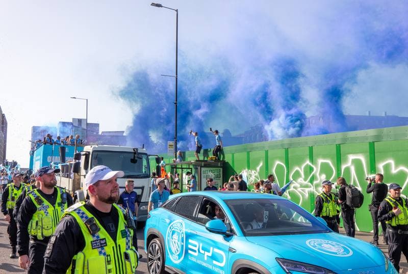 Football. Manchester City. Victory Parade. 25.05.2026