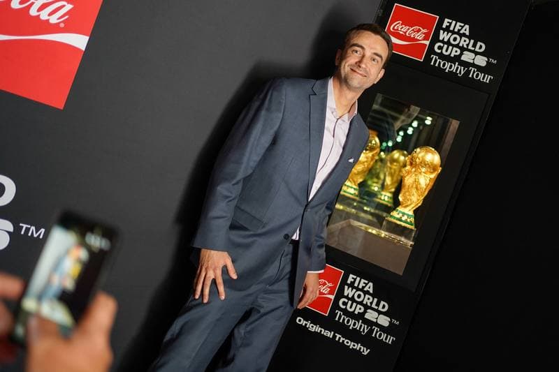 Football. Coca-Cola FIFA World Cup 26. Trophy Tour. 25.05.2026