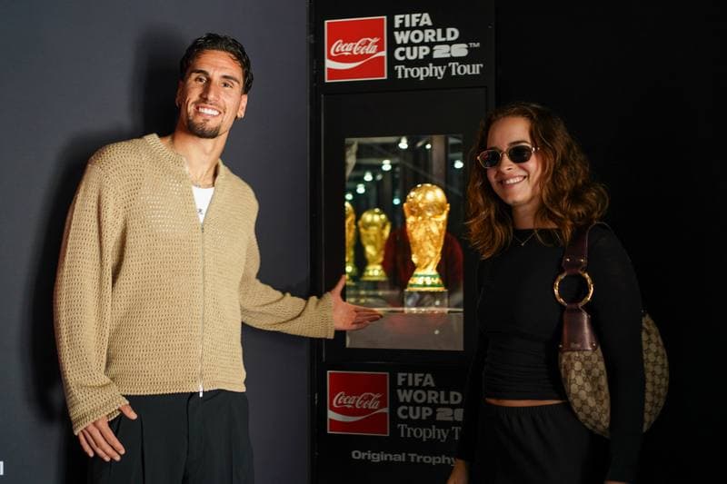 Football. Coca-Cola FIFA World Cup 26. Trophy Tour. 25.05.2026